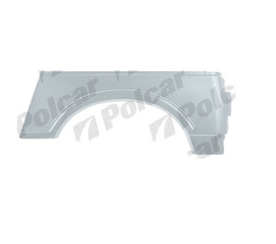 Segment reparatie aripa spate SUZUKI SAMURAJ (SJ), 09.1981-12.1998 modele cu 2 usi, partea stanga, metal galvanizat; high, foto