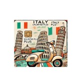 ESIM Italy, Unlimited Plus, 30 Days