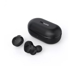 Casti audio true wireless Philips TAT4556BK/00, negru