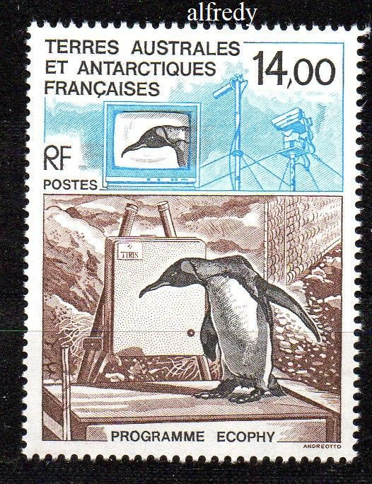 TAAF 1993, Fauna, serie neuzată, MNH