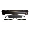 Set bara spate BMW Seria 5 (E39), 01.1996-06.04, cu gauri senzori parcare; grunduit, de vopsit; type M5; cu bandouri, cu spoiler; cu gauri pentru con