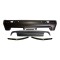 Set bara spate BMW Seria 5 (E39), 01.1996-06.04, cu gauri senzori parcare; grunduit, de vopsit; type M5; cu bandouri, cu spoiler; cu gauri pentru con