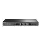 Switch TP-Link cu management L2, 24 Porturi Gigabit, 4 x SFP+ Gigabit &quot;TL-SG3428X&quot; (timbru verde 2 lei)