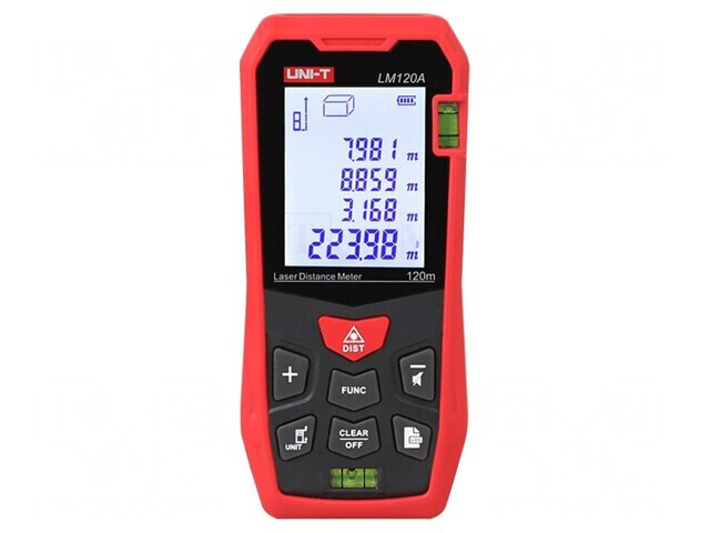 Telemetru LCD 120m &plusmn;2mm 0,001m