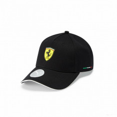 Sapca de Baseball, Ferrari Classic Fanwear, Copil, Negru, 2022 foto