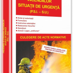 Prevenirea si stingerea incediilor. Situatii de urgenta (P.S.I. /-/ S.U.) |