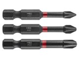 Set unelte capete Phillips cu impact 1/4