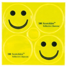 Stikere Reflectorizante M-WAVE REFLICKERS SMILE foto