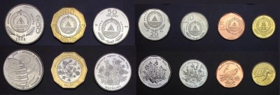 CAPUL VERDE SET COMPLETDE MONEDE 1+5+10+20+50+100+200 Escudos 1994 - 2008 UNC foto