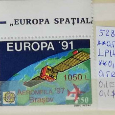 1997 Expozitia Filatelica Aeromfila'97 LP1441 MNH Pret 0,7+1Lei