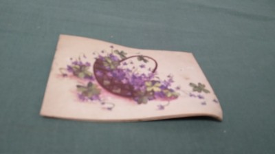 CARTE POSTALA FELICITARE CIRCULATA UZATA foto