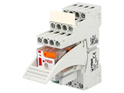 Releu Intermediar DPDT 24VAC 12A foto