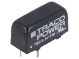 Convertor DC/DC TRACO POWER 9W 9-36V la 5V 1.6A SIP8 TMR 9-2411WI