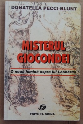 (C499) DONATELLA PECCI-BLUNT - MISTERUL CIOCONDEI foto
