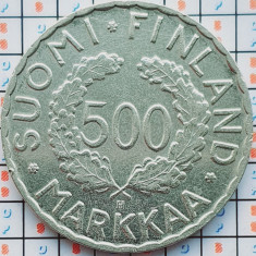 Finlanda 500 markkaa 1952 argint - Olympic Games - km 35 - A029