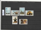 ROMANIA 1986 LP 1171 INDUSTRIE ROMANEASCA SERIE MNH NESTAMPILATA