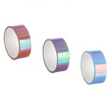 Set Benzi Washi, 3 Bucăți, Holografice, Multicolor, 15mm x 5m