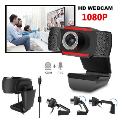 Camera web FULL HD 1080P X22 cu microfon incorporat foto