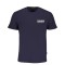 Tricou barbati, cu mini imprimeu, Regular fit, Bleumarin, S