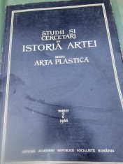 Studii si Cercetari de Istoria Artei, seria arta plastica 1966, tomul 13 vol.2