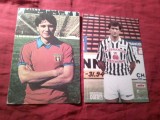 2 CP Ilustrate - Fotbalisti Romania : Tudorel Stoica (uzata) si Camataru
