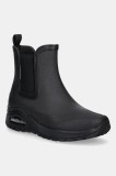 Skechers cizme UNO RUGGED-DANCING N THE RAIN culoarea negru, cu toc plat, 177183