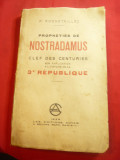 P.Rochetaillee- Propheties de Nostradamus -Cheia sonetelor Ed.Advar 1939 -lb.fr