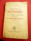 P.Rochetaillee- Propheties de Nostradamus -Cheia sonetelor Ed.Advar 1939 -lb.fr