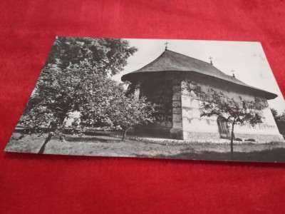 CARTE POSTALA RADAUTI BISERICA DIN SATUL ARBORE CIRCULATA foto