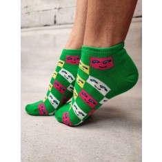 STK463-12 Sosete medii din bumbac ultrasox medii colorate