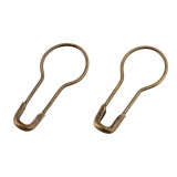 Set 10 ace de siguranta Crisalida, lungime 22 mm, Vintage