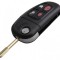 Carcasa cheie cu 4 butoane Topautochei&reg; pentru Jaguar