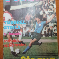 revista fotbal-steaua-1985-ion alexandrescu,emeric jenei,lacatus,boloni,lucescu