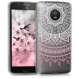 Husa pentru Motorola Moto G5, Silicon, Roz, 41084.01, Carcasa, Kwmobile