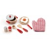 Set accesorii pentru gatit - rosu, Viga