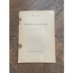 Sextil Puscariu Wilhelm Meyer-Lubke (1938)