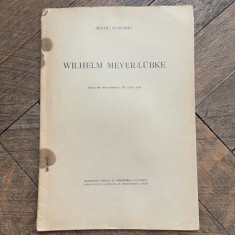Sextil Puscariu Wilhelm Meyer-Lubke (1938)