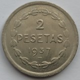 Spania, 2 Pesetas 1937 Guvernul Euzkadi