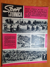 sport si tehnica iulie 1972-motocros,art. jud. alba,aeroclubul iasi,aviatie foto