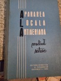 Apararea locala antiaeriana in mediul sasesc, manual pentru scolile agricole