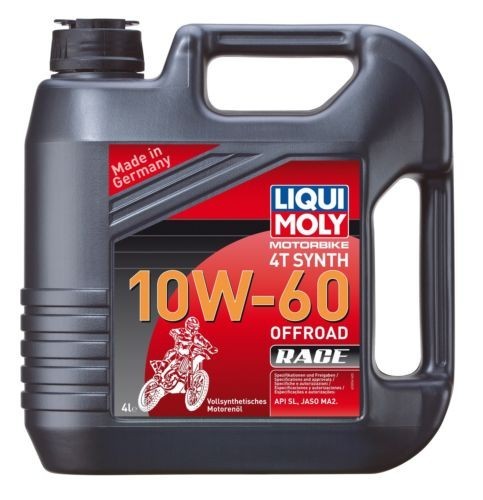 Ulei motor motociclete Liqui Moly 10W60 , Sintetic Offroad Race 4T, 4L