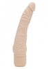 Vibrator Siliconic Subtire Get Real Natural, 7 Functii, Rezistent Apa, Incepatori, 16cm