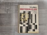 Studiul materialelor.Manual pentru licee industriale,agroindustriale si silvice anul I de Niculae Popescu