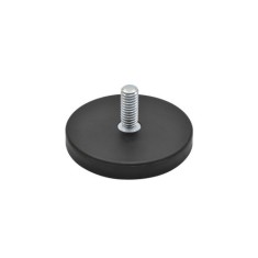 Magnet M6 cu tija si filet exterior O 66mm