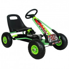 Kart M-Toys cu pedale si volan, Verde for Your BabyKids foto