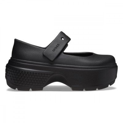 Crocs Stomp Mary Jane Negru - Black/Black foto
