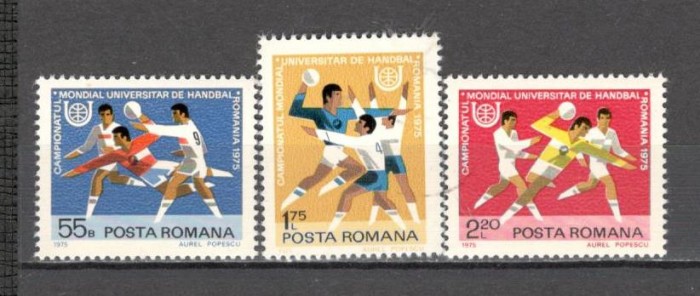 Romania.1975 C.M. universitar de handbal ZR.525