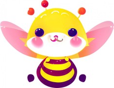 Sticker decorativ, Albina, Galben, 77 cm, 10368ST foto