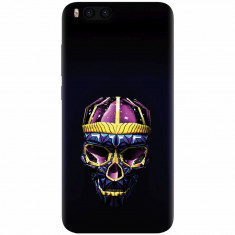 Husa silicon pentru Xiaomi Mi 6, Colorfull Skull