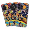 Husa OnePlus 8T Silicon Gel Tpu Model Motocross Pop Art